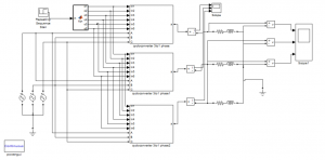 شبیه سازی سیکلو کانورتر سه فاز به سه فاز